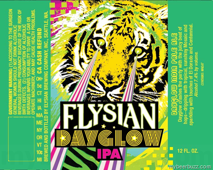 Elysian Dayglow IPA – 12oz Bottles