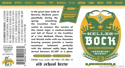 Bohemian Brewery – Helles Bock Coming To Cans