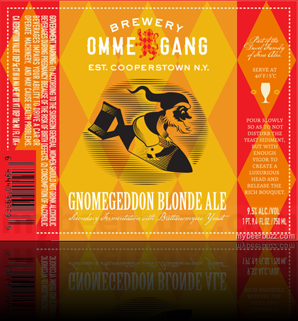 Brewery Ommegang Adding Gnomegeddon Blonde Ale Bottles