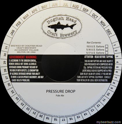 Dogfish Head – Pressure Drop Pale Ale