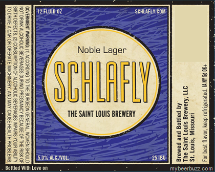 Schlafly – Noble Lager 12oz Bottles