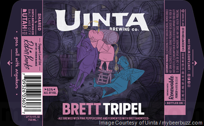 Uinta Adding New Brett Tripel Bottles & Kegs
