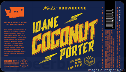 No-Li Loane Coconut Porter A Tribute to Family and The Beer Journey