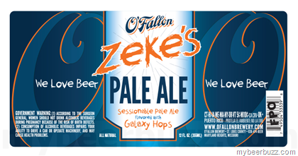 O’Fallon Brewery – Zeke’s Pale Ale, Vanilla Pumpkin Beer, Jack O’ Latte, Peach Pumpkin, Apple Cinnamon Pumpkin, Dunkel Down & Cherry Chocolate Beer