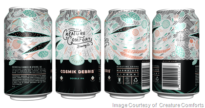 Creature Comfort’s Cosmik Debris DIPA Returns