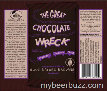 Good Nature Brewing Releases The Great Chocolate Wreck
