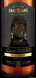 Ommegang Announces HBO Game of Thrones “Iron Throne” Blonde Ale Bottle