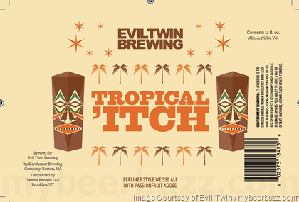 Evil Twin – Tropical ‘Itch Berliner-Style Weisse With Passionfruit
