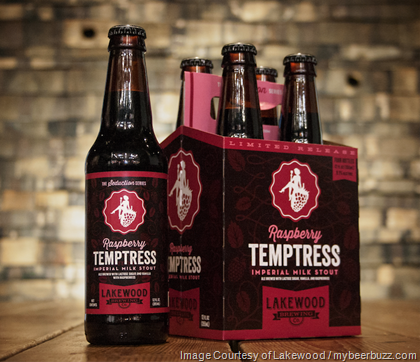 Lakewood Brewing Company Releases Raspberry Temptress in 4-packs