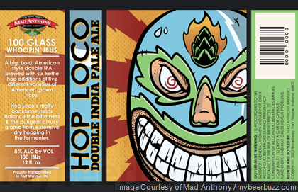 Mad Anthony Brewing – Hop Loco Double IPA