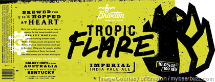 Braxton Brewing – Tropic Flare Imperial IPA, Haven Hefeweizen, Kentucky Home & Twisted Bit