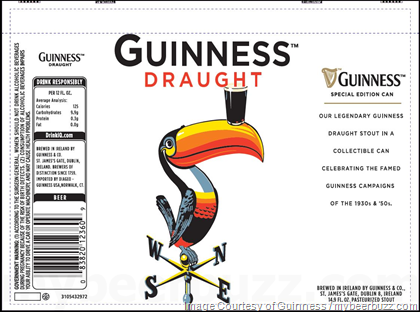 Guinness Draught – 14.9oz Collectible Cans