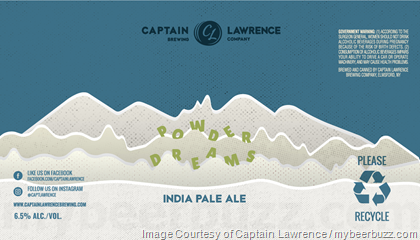 Captain Lawrence Adding Powder Dreams IPA Cans