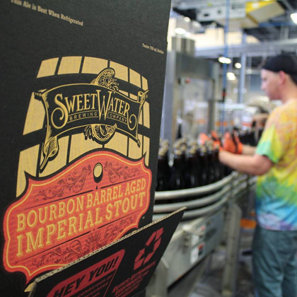 SweetWater – Bourbon Barrel Aged Imperial Stout Bottles Coming 10/4