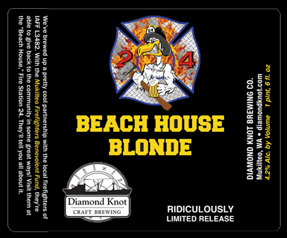 Diamond Knot Releasing Beach House Blonde To Benefit Firefighters