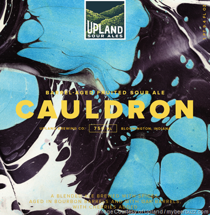 Upland Sour Ales Adding Cauldron Barrel-Aged Fruited Sour Bottles