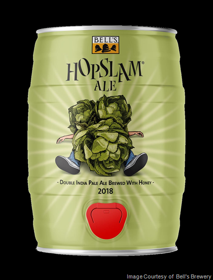 Bell’s Hopslam Returning in Mini-Kegs in 2018