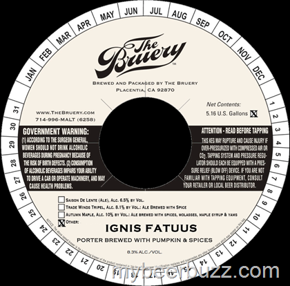 The Bruery – Ignis Fatuus