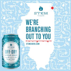 Stem Cider Adding Illinois Distribution