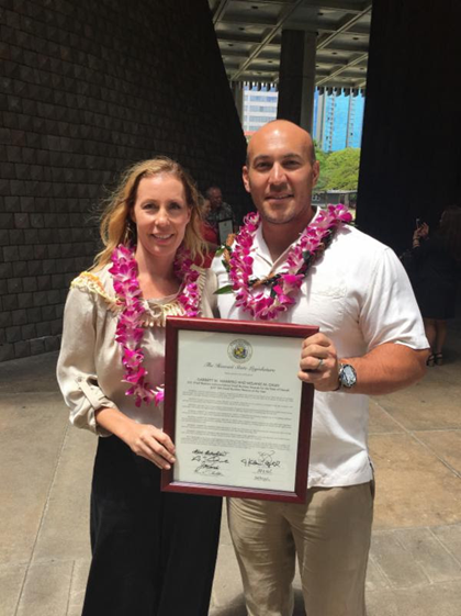 Maui Brewing Co. Owners Receive State Award