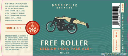 Bonneville Brewery – Free Roller, Redline, Pilot Peak & Antelope