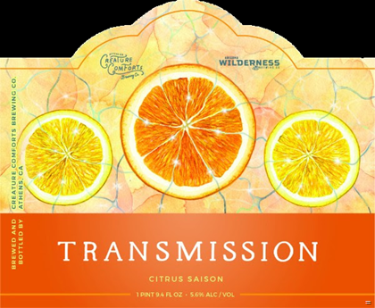 Creature Comforts / Arizona Wilderness – Transmission Citrus Saison