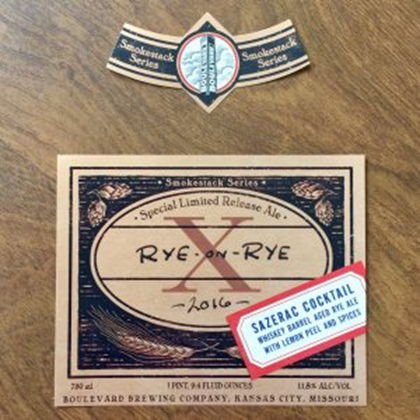 Boulevard Rye-on-Rye X – Sazerac Coming 7/12