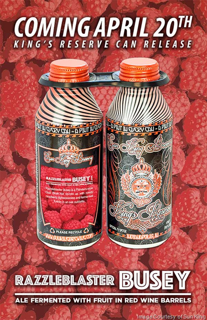 Sun King King’s Reserve Razzleblaster Busey Coming 4/20