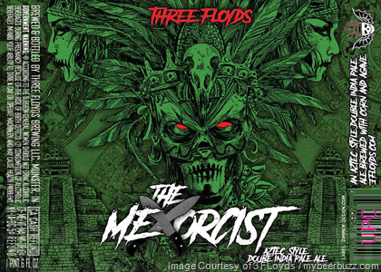 Three Floyds Adding The Mexorcist Aztec-Style Double IPA