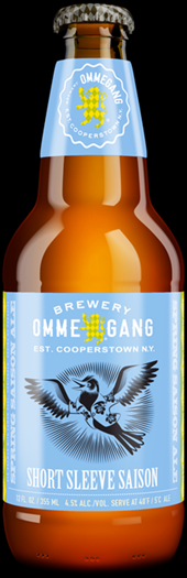 Brewery Ommegang Adding Short Sleeve Saison
