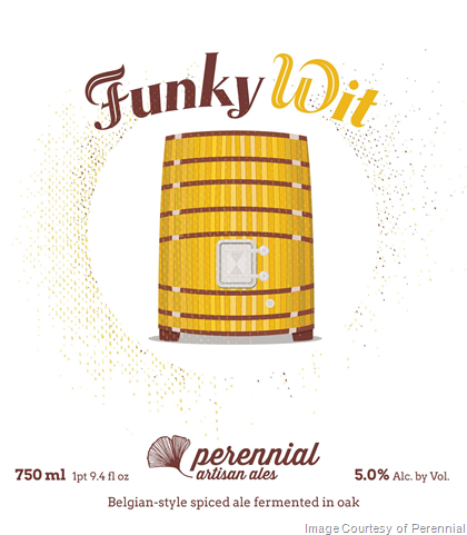 Perennial Artisan Ales Releasing Funky Wit 4/13