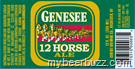Genesee–12-Horse, Cream Ale & Lager