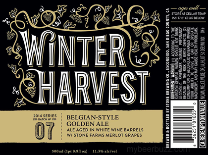 Stone Quingenti Millilitre No 7 – Winter Harvest