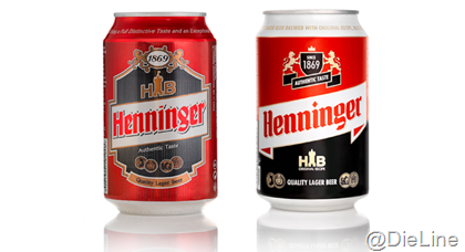 Henninger Redesigns Can & Bottle Packaging