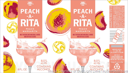Bud Light Lime – Peach-A-Rita, Grape-A-Rita, Lemon-Ade-Rita, Lime-A-Rita, Straw-Ber-Rita & Orange-A-Rita 8oz Cans