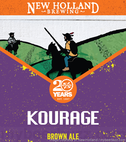 New Holland Celebrating 20-Years With Kourage Brown Ale & Jubilee Belgian Ale w/Cherries