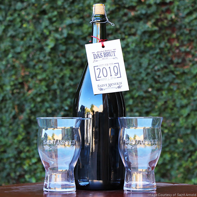 Saint Arnold Releasing Limited Edition Das Brut Magnum Bottles