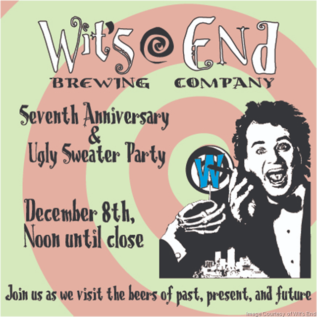 Wit’s End Brewing Releases Ugly Sweater; Celebrates 7th Anniversary + 1 Year Of StrangeWit Cohabitation