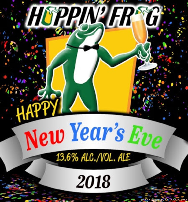 Hoppin’ Frog Releasing New Year’s Eve 2018