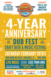 JDub’s 4-year Anniversary “Dub Fest” & Less Than Jake Collaboration