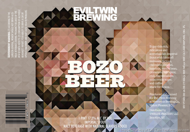 Evil Twin – Bozo Beer 16oz Cans