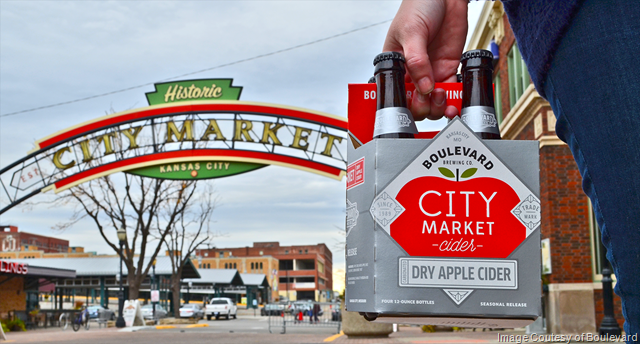 Boulevard Brewing Releasing First Ever Cider:  City Market Cider