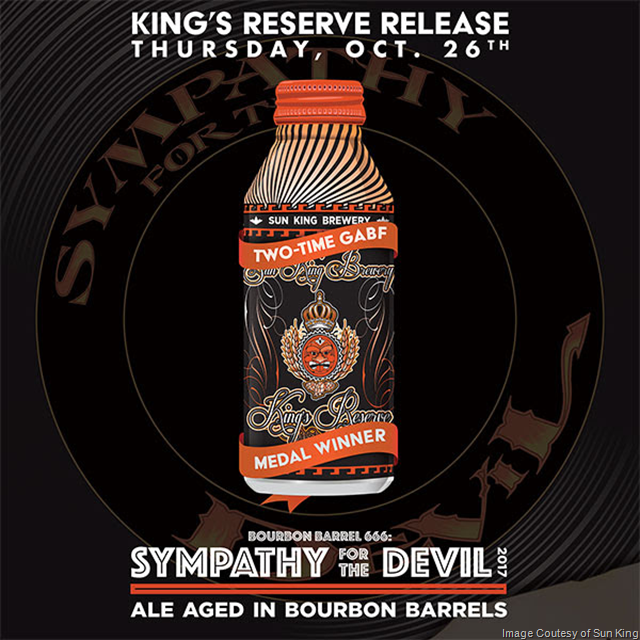 Sun King Batch 666: Sympathy for the Devil Coming 10/26
