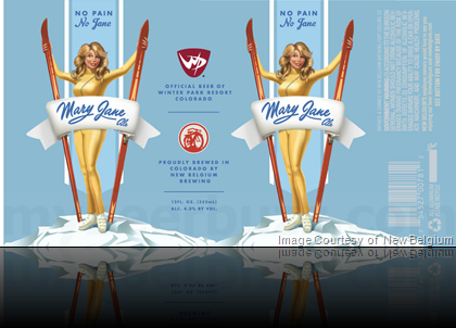 New Belgium Adding Mary Jane Ale Cans For Winter Park Resort CO