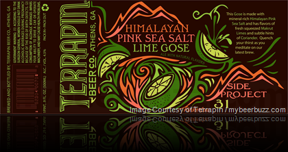 Terrapin Adding Side Project 31 – Himalayan Pink Sea Salt Lime Gose