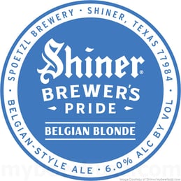 Shine Brewer’s Pride Belgian Blonde