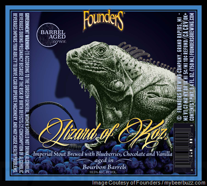 Founders Lizard Of Koz Returning In Barrel-Aged Series Bottles