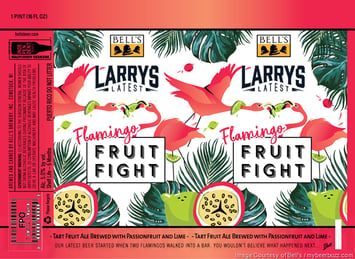 Bell’s Brewery Adding Larry’s Latest Flamingo Fruit Fight