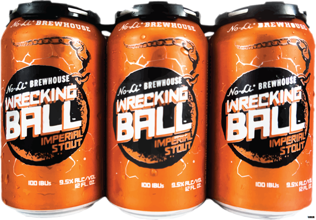 No-Li Brewhouse Releases Wrecking Ball Imperial Stout in Cans