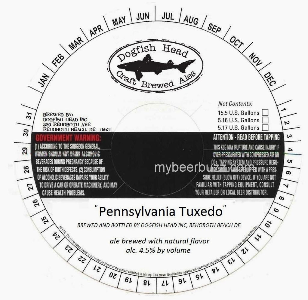 Dogfish Head – Pennsylvania Tuxedo
